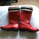 Power Rangers Super Sentai Red Ranger Aniki Cosplay Boots Leather