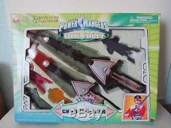 Power Rangers Time Force Chrono Saber with Box Cosplay Role Play Morpher