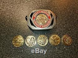 Power Rangers Vintage 1993 Morpher with 6 Dino Coins Cosplay Works