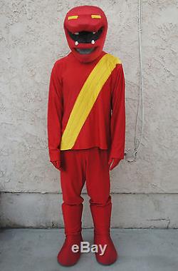 Power Rangers Wild Force Red Professional mascot Cosplay Costume