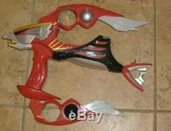 Power Rangers Wild Force Vintage Falcon Goo Bow Blaster Weapons Pretend Cosplay