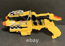 Power Rangers Yellow Dino Charge Morpher Gun Blaster Bandai Charger Cosplay