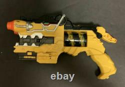 Power Rangers Yellow Dino Charge Morpher Gun Blaster Bandai Charger Cosplay TR