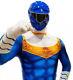 Power Rangers Zeo Full Costume Helmet Suit Cuffs Boots Belt Ohranger Cosplay
