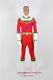 Power Rangers Zeo Red Ranger Cosplay Costume include boots covers