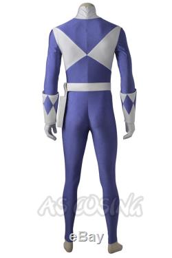 Power Rangers Zyuranger Dan Cosplay Tricera Ranger Costume Jumpsuit+Shoes