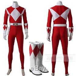 Power Rangers Zyuranger Geki Cosplay Tyranno Ranger Cosplay Costume All Size