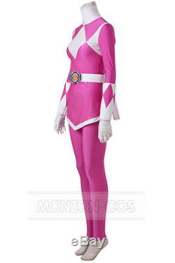 Power Rangers Zyuranger Mei Ptera Ranger Costume Pink Cosplay Costume Halloween