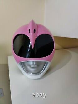 Power Rangers cosplay 11 Pink Ranger Helmet NOT Hasbro