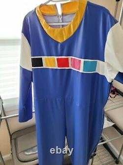 Power Rangers in Space Blue Ranger Cosplay Costume