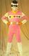 Power Rangers in Space Pink Costume NEW 4-6 Small Child Girl Made 1998 Standard
