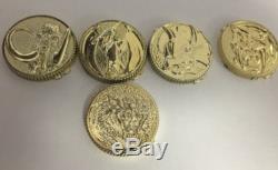 Power Rangers original morpher 5 coins cosplay toy 1993 Vintage Works