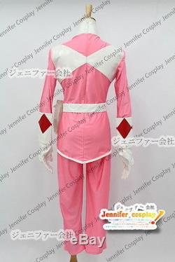 Power Red Ranger Cosplay Costume Pink Rangers Any Size