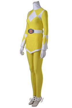 Power Tiger Ranger Cosplay Ranger Costume Full Suit Halloween Any Size Unisex