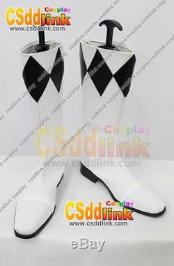 Power black Ranger cosplay shoes boots