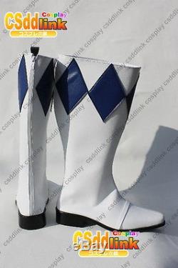 Power ranger Blue ranger cosplay shoes boots csddlink