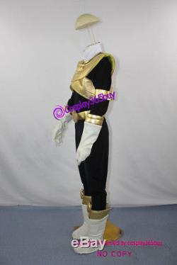 Power ranger Choriki Sentai Ohranger King Ranger Cosplay Costume incl boot cover
