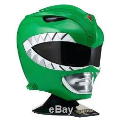 Power rangers Legacy Green ranger helmet cosplay Brand new stock in hand