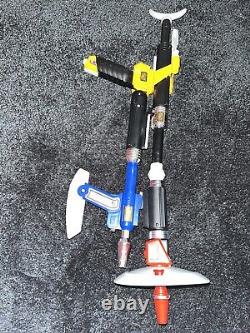Quadroblaster Power Ranger in Space Quadro Blaster Weapon Cosplay dx