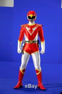 RARE Aniki Cosplay Power Rangers Choujin Sentai Jetman Red Hawk suit costume