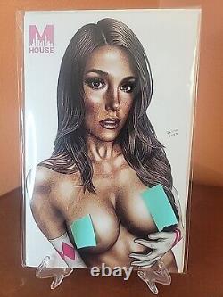 RARE M House Melinda Young Self Portrait Cover Trade PINK RANGER