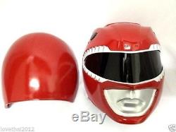 Red Mighty Morphin Power Rangers Wearable 11 Helmet Cosplay Prop Costume Mmpr