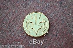 Ranger Tiger Power Coin Cosplay Prop Metal Gold by Power Prop 1991-92 Morpher