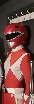 Red Ranger Cosplay Legacy Helmet! FREE ITEMS INCUDED! READ DESCRIPTION