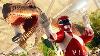 Red Ranger Goes To Jurassic Quest Mighty Morphin Power Ranger Dino Adventure