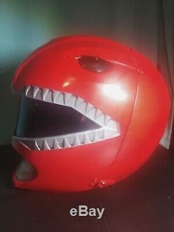 Red Ranger MMPR Helmet Cosplay