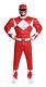 Red Ranger Power Rangers Classic Deluxe Adult Costume XXL 50-52