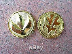 Reject-Dragon/Tiger Power Coins Prop Ranger Cosplay 2013 Morpher Gold Legacy