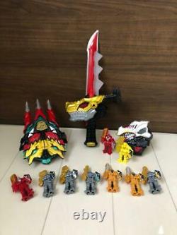 Ryusoulger Toy Weapon Set Power Rangers Dino Fury Collection BANDAI Cosplay USED