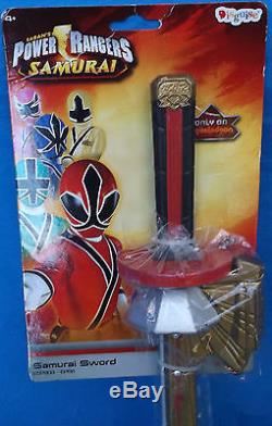 Saban Power Rangers Samurai Sword MIP By Disguise 2011 For Costume Cosplay