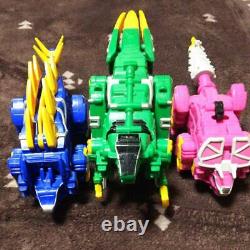 Sentai Kyoryuger Set Cosplay Power Rangers Collection toy USED