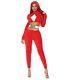 Sexy red power ranger costume