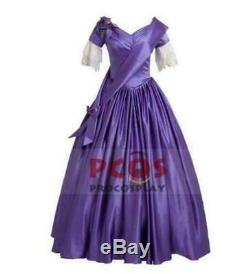 The Young Victoria Film Queen Victoria Cosplay Costume purple Dress