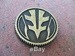 Tiger Power Coin Prop Ranger Cosplay 2013 Morpher Functional Weathered Legacy