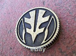Tiger Power Coin Prop Ranger Cosplay 2013 Morpher Functional Weathered Legacy