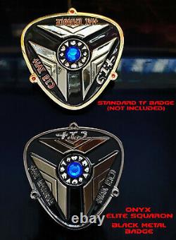 TimeForce solid ONYX metal Power badge Rangers cosplay prop replica no morpher