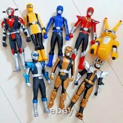 Tokumei Sentai Go-Busters Set Power Rangers figure toy Collection Cosplay USED