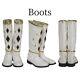 Tommy Oliver Cosplay Custome Battle Suit Adult White Ranger Halloween Only Boots