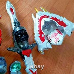 Uchu Sentai Kyuranger Set Power Ranger Collection Cosplay USED DX DX Ho-Oh blade