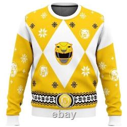 Ugly Christmas Sweater, Japanese Gifts, Power Cosplay, Rangers Costume Sweater
