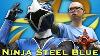 Unbox Ninja Steel Blue Ranger Power Rangers