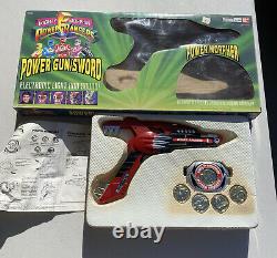 Vintage Bandai 1993 Mighty Morphin Power Rangers Power Gun Sword Morpher Cosplay