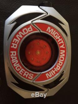Vintage Mighty Morphin Power Rangers Power Morpher 5 Coins Works Cosplay