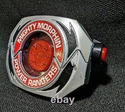Vintage Mighty Morphin Power Rangers Red Morpher 1991 Bandai Not Working Read