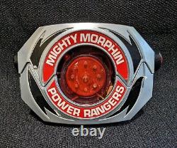 Vintage Mighty Morphin Power Rangers Red Morpher 1991 Bandai WORKING Read