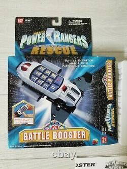 Vintage Power Rangers Light Speed Rescue Battle Booster Morpher With Box Cosplay